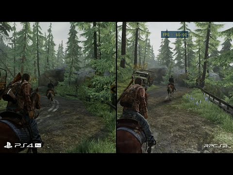 The Last of Us - Visual Comparison PS4 Pro/RPCS3 1080p