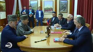 Встреча Врио РД с Муфтием Дагестана