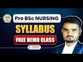 🔴 CG Pre BSc Nursing 2026 Syllabus 🔥 | 100 Marks Full Details | #TarashInstitute #cgvyapam #nursing