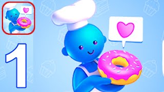 My Pocket Bakery 3D: Idle Chef - Gameplay Walkthrough Part 1 - Build best bakery 1-3 (iOS, Android)