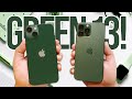 iPhone 13 & 13 Pro GREEN Unboxing - Should YOU Buy It?