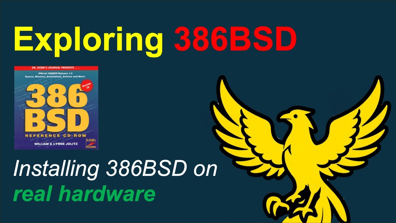 386BSD - Installation on real hardware