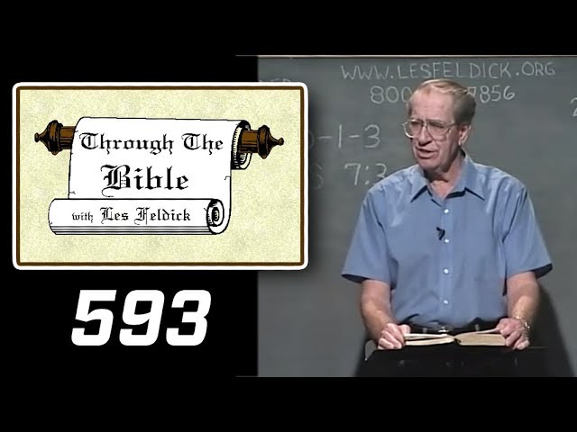 [ 593 ] Les Feldick [ Book 50 - Lesson 2 - Part 1 ] Saved To The Uttermost |a