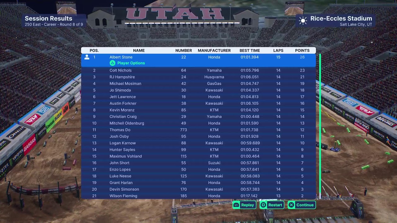 MonsterEnergy drink Super Motocross 5 grind