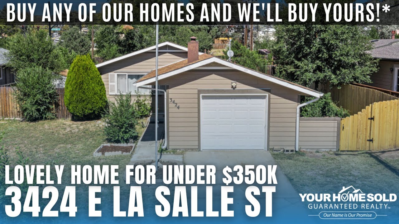 Lovely Home for Under 350K 3424 E La Salle St, Colorado Springs CO