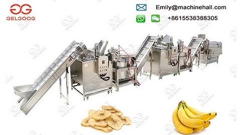 Banana Chips Frying Line Machinery/Automatic Plantain Chips Making Machines