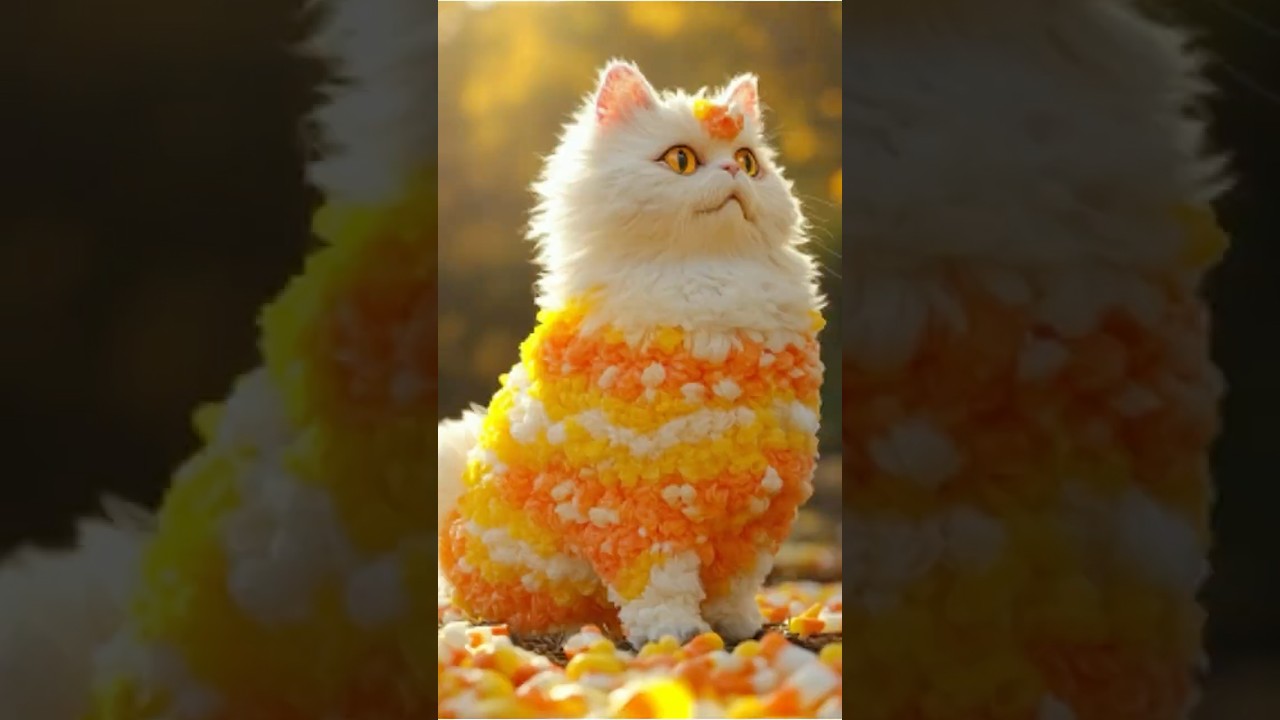 cat + candy ( persian cat, ragdoll cat,main coon cat ) 