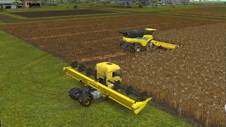 fs16 game | farming simulator 16 - harvester to track gameplay video |  fs16 harvest ?? screenshot 1
