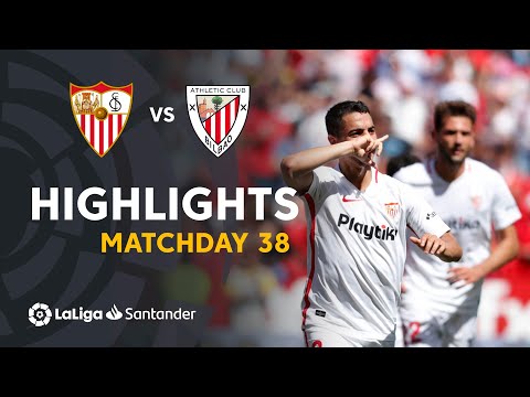 Highlights Sevilla FC vs Athletic Club (2-0)