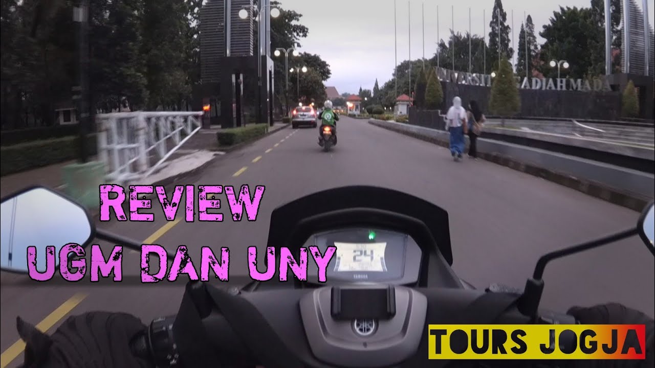 KELILING KAMPUS UGM DAN UNY DARI MONJALI - RIDING DI KOTA YOGYAKARTA || MOTOVLOG INDONESIA