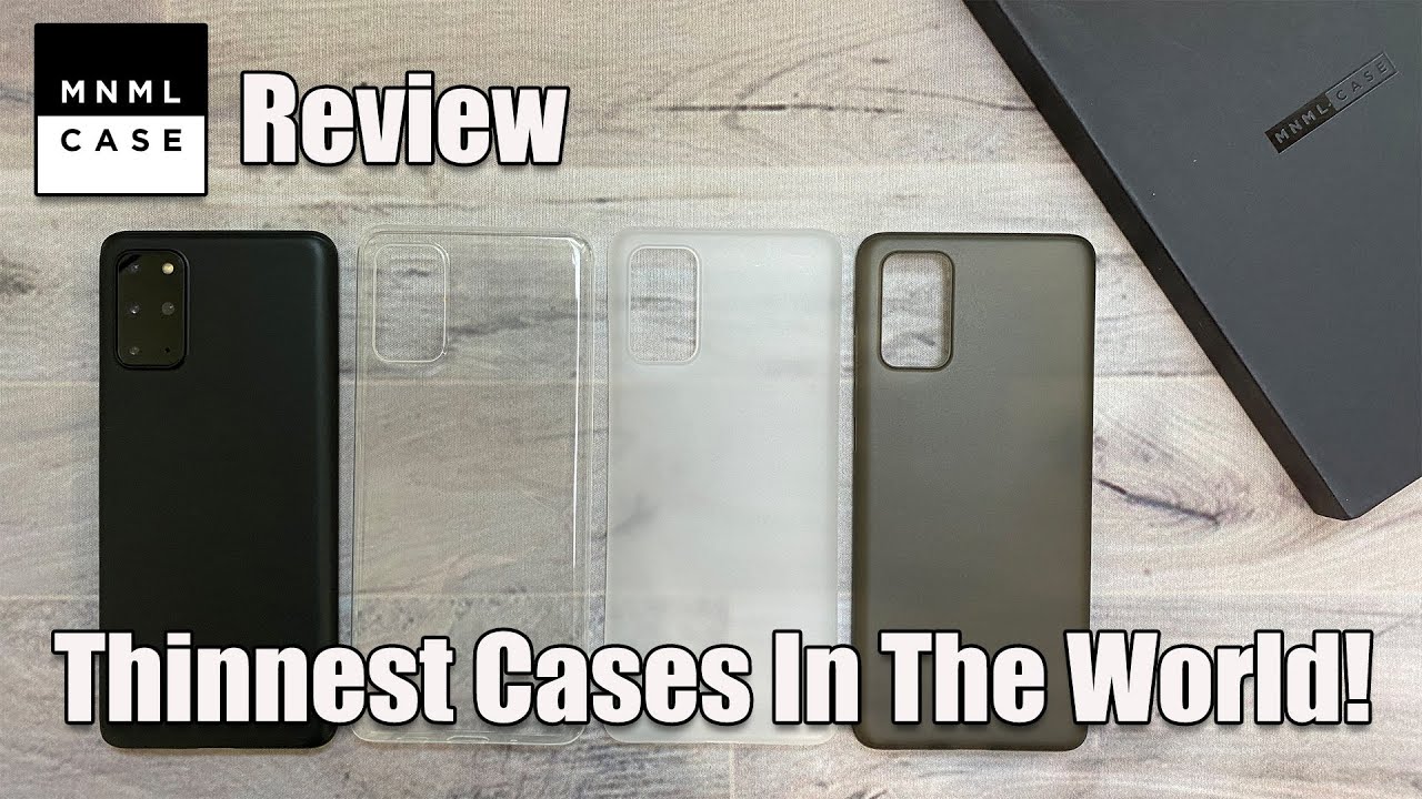 Samsung Galaxy S20 Plus Super Thin MNML Cases - Review