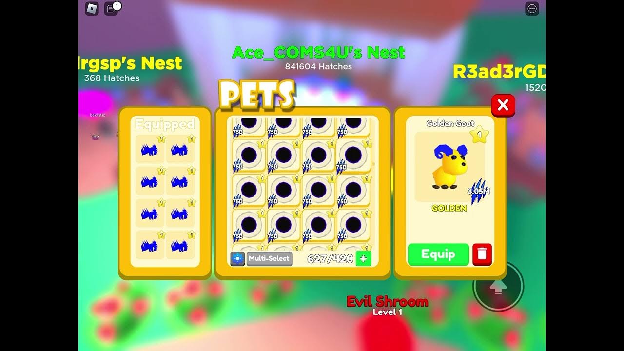 Storage account inv update pet swarm simulator pss YouTube