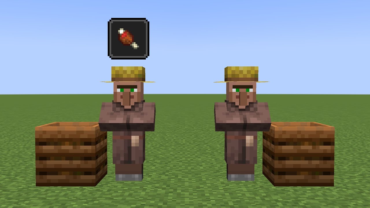 will the hungry villager get more crops? YouTube