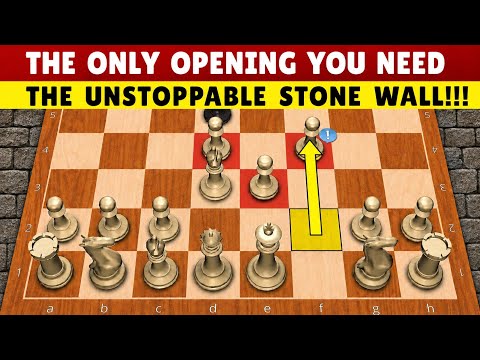 MEGA System to ALWAYS Win with White🔥♟️ (StoneWall)