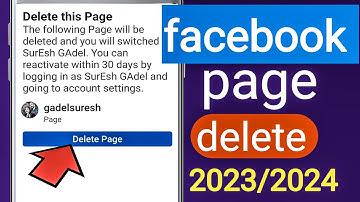 how to delete facebook page permanently | facebook page  delete kaise kare 2023