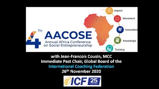 Leadership and Coaching tips for Social Entrepreneurs in Africa - Jean-Francois Cousin