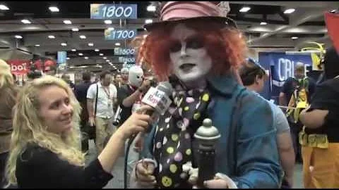 Actors Reporter Coverage of Comic-Con 2011 with Mary Jo Gruber, Part 1