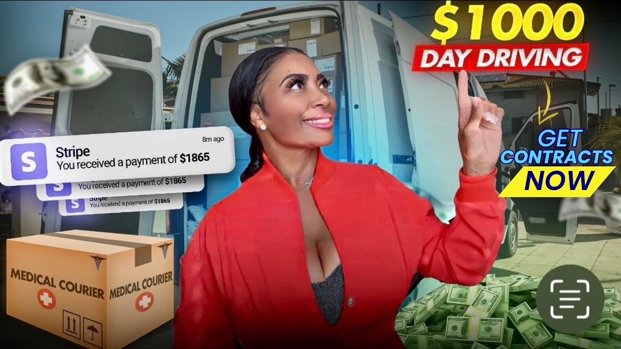 How to Find Medical Courier Independent Contracts 2026! | TOP 5 Medical Courier Contractor Companies