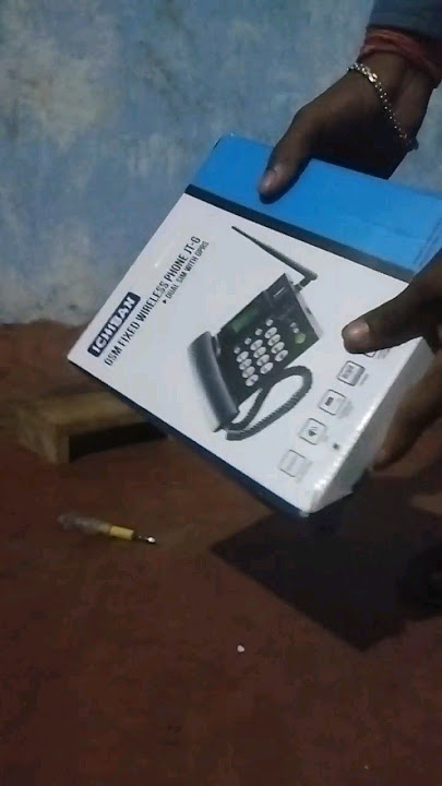 Amazon Unboxing #Ichiban Gsm Fixed #wireless #Phone Jt-G Dual😆😆😆😆😆😆😆😆👌👌👌👌👌