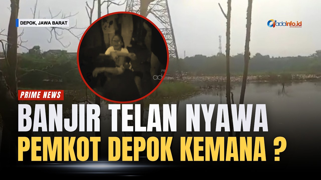 Banjir di Cipayung Telan Nyawa, Warga Soroti Sampah dan Kinerja Pemkot Depok #depok #adainfo