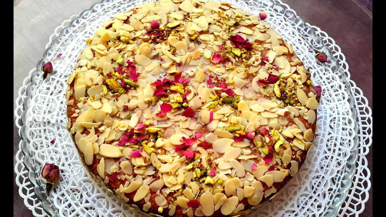 bassboussa semoule noix de coco  بسبوسة العيد برستيج