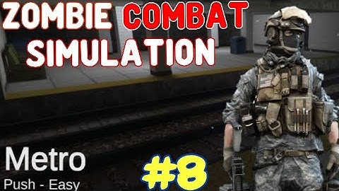 Zombies fight in Metro Station // Zombie Combat Simulation #8 // @OR Gamerss