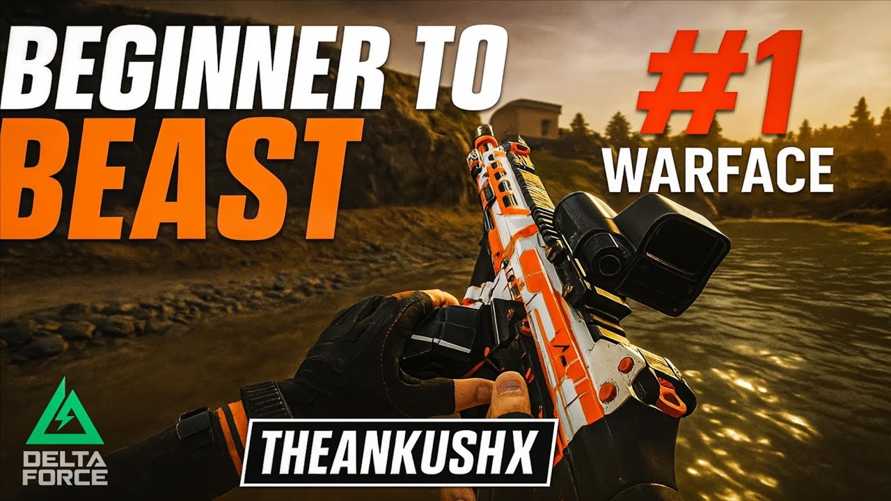 Beginner to Beast 🔥 Delta Force Mobile Warface Gameplay #1 | TheAnkushX