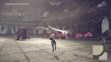 NieR:Automata Machine goes flying