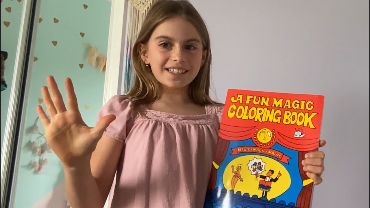 Magic colouring book trick YouTube