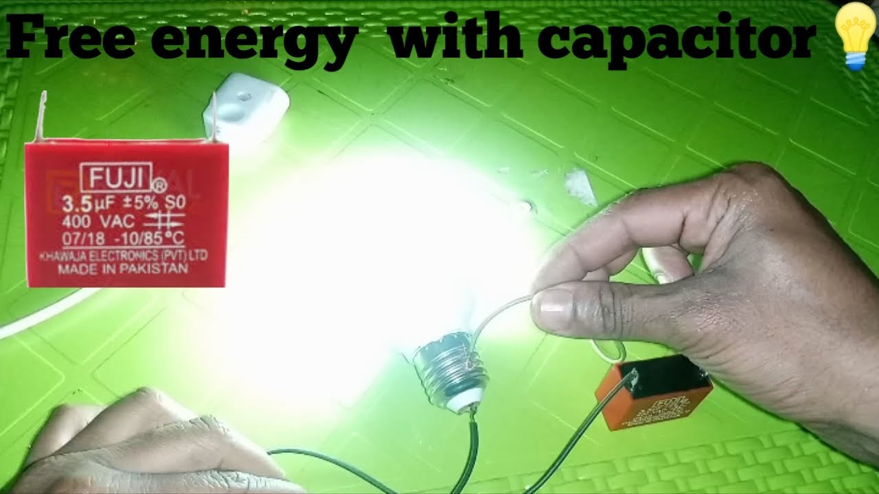 Free energy with capacitor free energy generator YouTube
