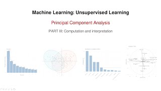 Principal Component Analysis: Computation and interpretation