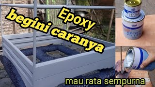 Tutorial epoxy sangkar burung yang benar