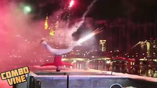 Combo Vine топ танец с салютом