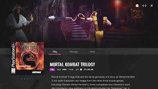 Mortal Kombat Trilogy | Polymega Install and Test
