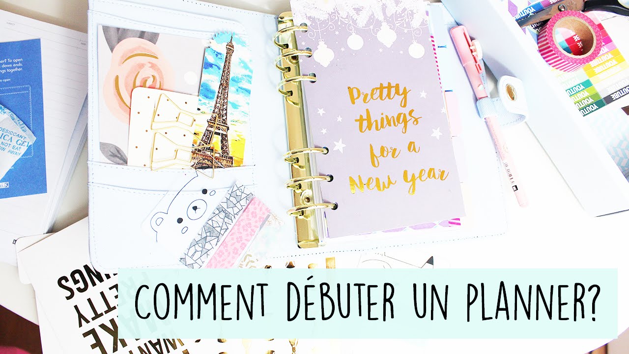 Comment débuter un planner facilement ? • Personnaliser son agenda  | Filofax, Kikki K