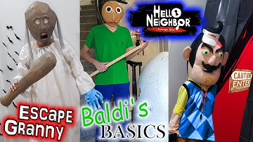 Escape the Babysitter Granny, Baldi