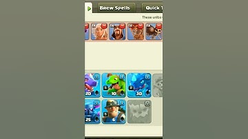 Clash of clans update: No resources needed to train troops