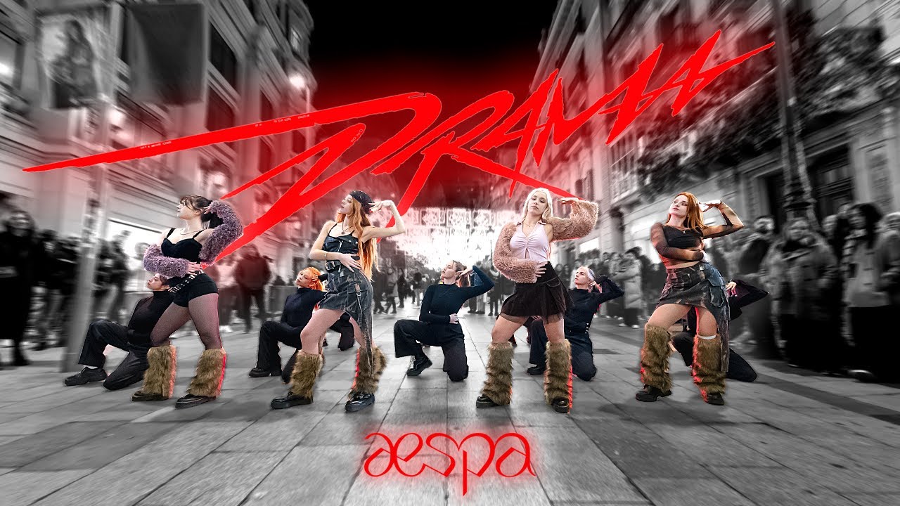 [KPOP IN PUBLIC] AESPA (에스파) _ DRAMA | Dance Cover by EST CREW from Barcelona