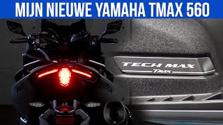 MIJN NIEUWE YAMAHA TMAX 560 MOTOR - VOL GAS MET JOEY