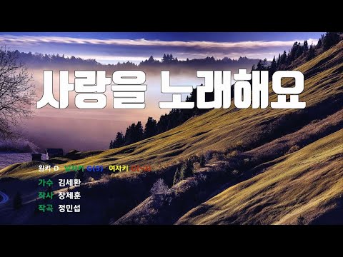 [은성 반주기] 사랑을노래해요 - 김세환