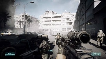 Battlefield 3 Gameplay - Fault Line Part 1 (HD)