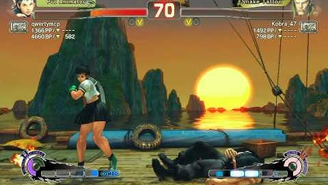 Ultra Street Fighter IV battle: Sakura vs Guile