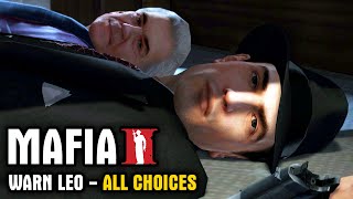 Mafia 2 - Warning Leo Galante (ALL Options)