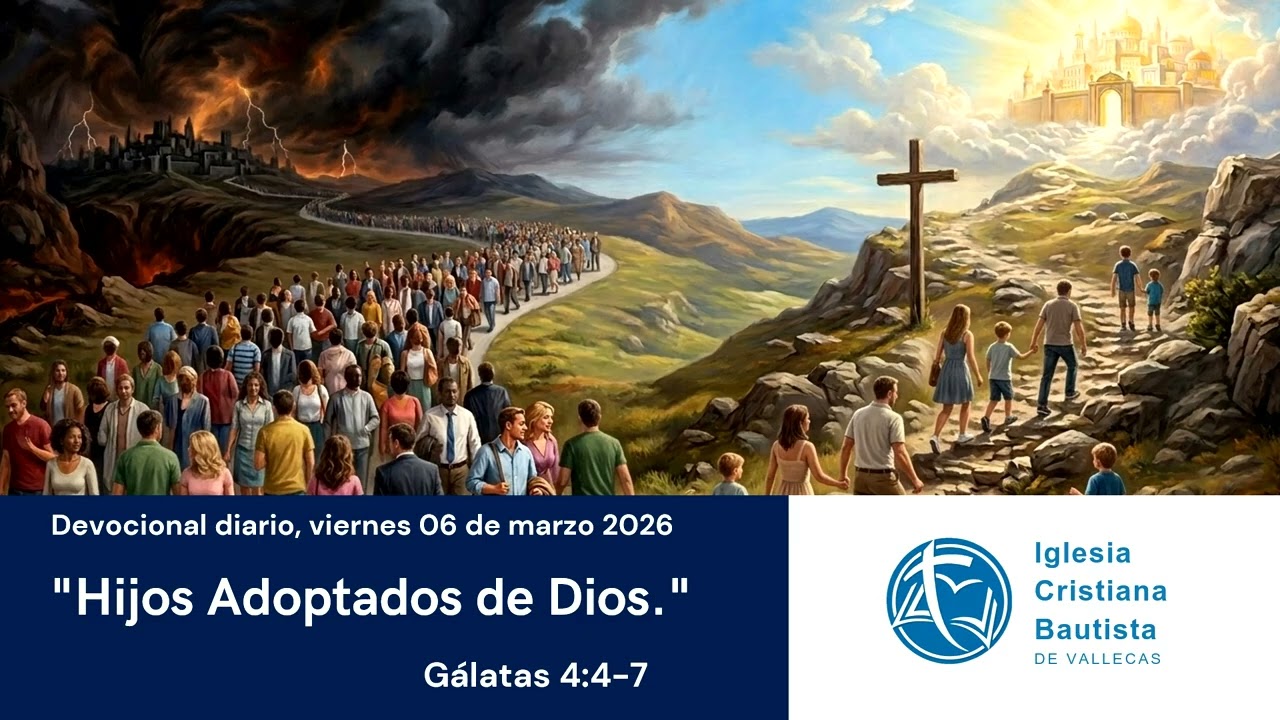 Devocional 06 de marzo de 2026 - Hijos Adoptados de Dios.