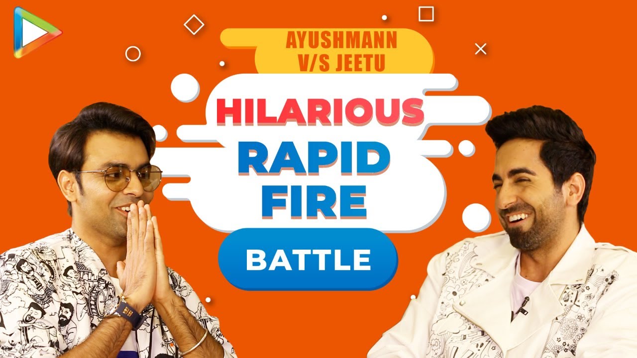 LAUGH RIOT: Ayushmann v/s Jeetu- Rapid Fire on Ranveer, Sara, Yami, Gay couples | SMZS