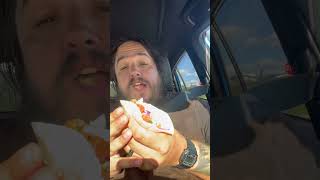 Taco Bell soft taco with franks red hot Diablo sauce