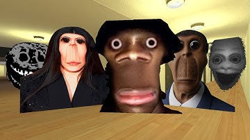 POV HI MY NAME IS AUUGHH ROSHALIA AND CRAZY OBUNGA #nextbots #gmod #rbdgaming1m