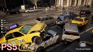 (Ps5) The Matrix Awakens Crash Tests Unreal Engine 5
