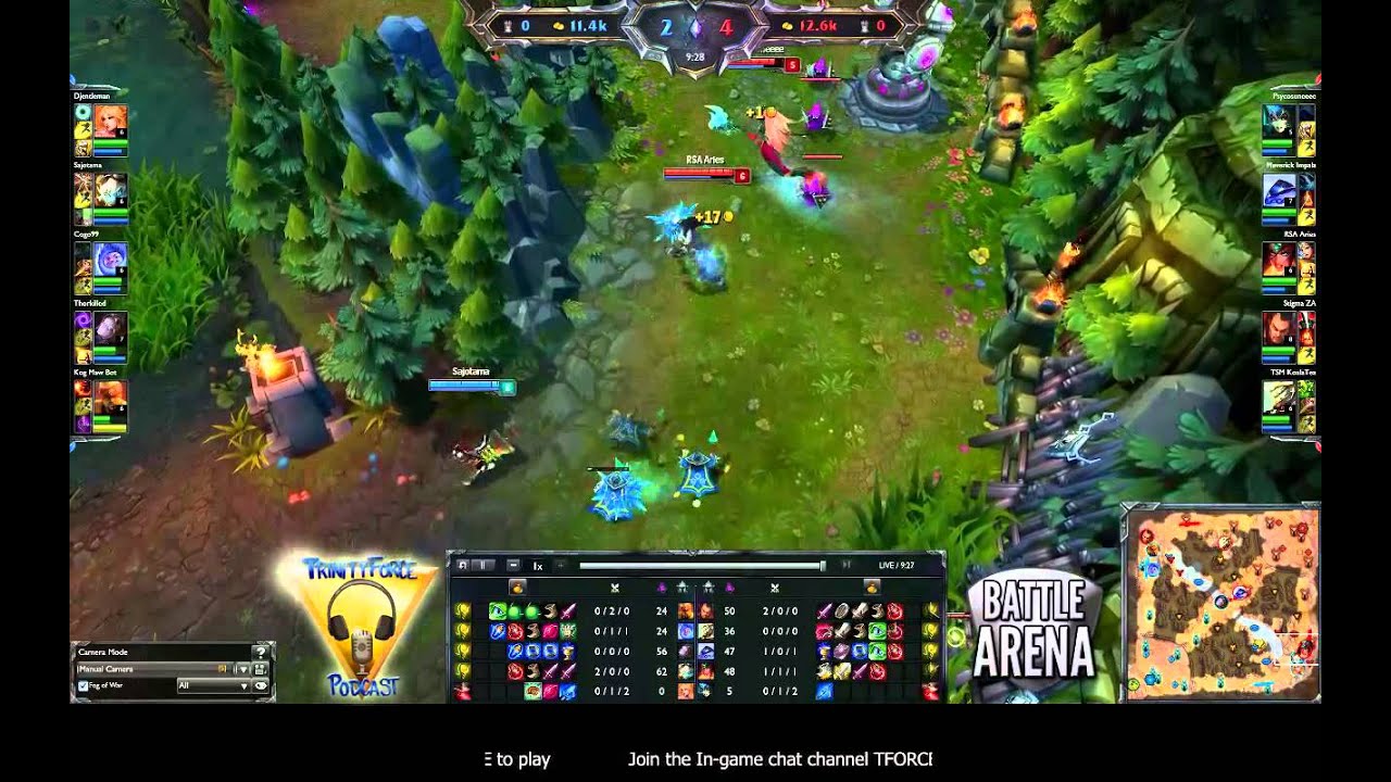 EUW Battle Arena Week 14 Game 2