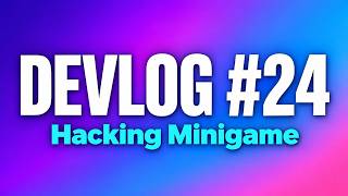 I Added A Hacking Minigame To My RPG | Indie Game Devlog #24